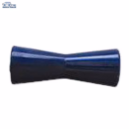 Boat Trailer Black Polyurethanes PU Concave Keel Roller